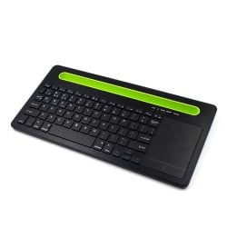Tastatur typerCLAW BM110 HDWR / kabellose Computertastatur mit Griff für Telefon/Tablet / Bluetooth