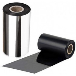 Thermotransferband / Wachs, schwarz, Ribbon