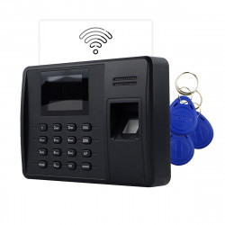 Set - Zeiterfassungssystem TimeLok-200NWEP + WLAN, WEB, P2P + 15 Stück Schlüsselanhänger HD-RKF07-15