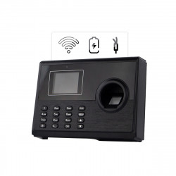 Zeiterfassungssystem Anwesenheit der Mitarbeiter verfolgen TimeLok-400NWEPBI + WLAN, WEB, P2P + Baterie + IC Wiegand