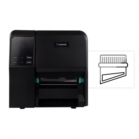 Industriedrucker für Etiketten mit Schneideplotter, Thermodrucker und Thermotransferdrucker HDWR OPrint-IA200CN