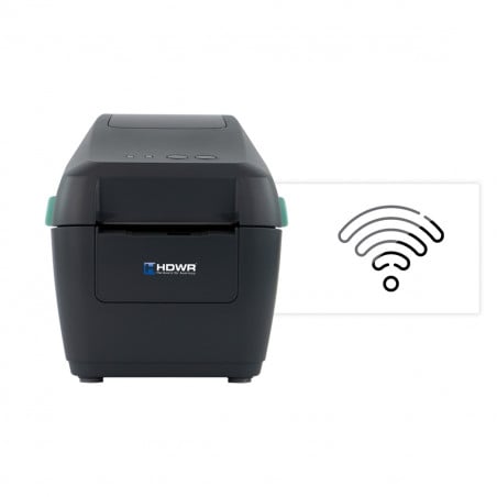 Label Printer für Barcode mit WLAN, Amazon, Mail, DHL, FedEx, UPS, GLS, Versandetikettendrucker HDWR OPrint-DD200WN