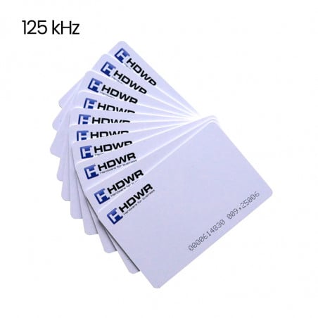 Satz mit 10 Stück RFID-Karten mit kodiertem 13,56 MHz HDWR-Logo HD-RPC02-10
