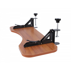 Faltbare Tastaturablage, bis zu 25 kg Belastung im Büro, zu Hause, Ergänzung für jeden Arbeitsplatz, HDWR SolidHand-KT03