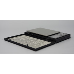 Mini Taschen Gramm Waage, Tragbare elektronische Taschenjuwelierwaage, Feinwaage mit LCD-Display, HDWR wagPRO-A500GD