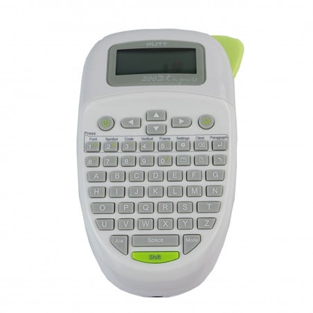 Tragbares Etikettiergerät Ideal fürs Büro oder zu Hause Beschriftungsgerät Handgerät HDWR MarkMate-200DK