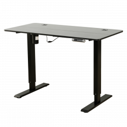 Schreibtisch mit elektrischer Höhenverstellung für Computer, Elektrischer Sitz- & Stehtisch mit Tischplatte HDWR deskTOP-21