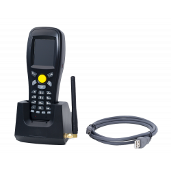 Datensammler mit QR und 2D Barcode-Scanner und Dockingstation, Scan-Modi für 1D-Barcodes HDWR HD-PS8B-2D