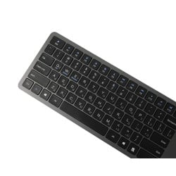 Drahtlose russische Tastatur, Russisches Keyboard, schwarz, kabellos, Bluetooth, HDWR typerCLAW-BC140GR