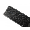 Drahtlose russische Tastatur, Russisches Keyboard, schwarz, kabellos, Bluetooth, HDWR typerCLAW-BC140GR