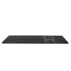Drahtlose russische Tastatur, Russisches Keyboard, schwarz, kabellos, Bluetooth, HDWR typerCLAW-BC140GR