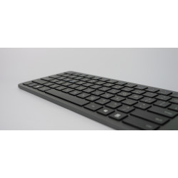 Drahtlose russische Tastatur, Russisches Keyboard, schwarz, kabellos, Bluetooth, HDWR typerCLAW-BC140GR