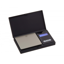 Digitale, tragbare Waage bis 500 g, Genauigkeit bis 0,01 g, Juwelierwaage und Grammwaage HDWR wagPRO-A500GB