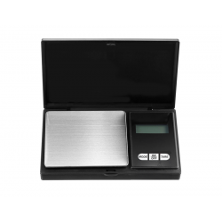 Digitale, tragbare Waage bis 500 g, Genauigkeit bis 0,01 g, Juwelierwaage und Grammwaage HDWR wagPRO-A500GB