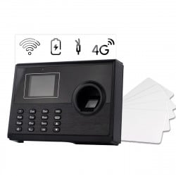 Set Zeiterfassungssystem TimeLok-400NWEPBI4G + 10 Stück RFID Näherungskarte 13,56 MHz HD-RWC02-10