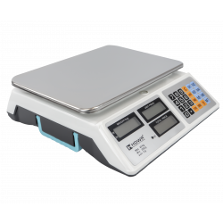 Seitliche Ansicht der wagPRO S40 mit Tastenfeld und Display