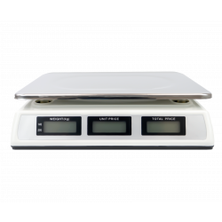 Schräge Rückansicht der Ladenwaage wagPRO S40