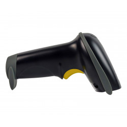 Kabelgebundener Barcode-Leser mit Ständer, scannt automatisch HD42A-Codes