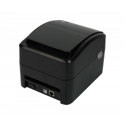 Rückseitige Perspektive des OPrint-XD200N mit Anschlüssen