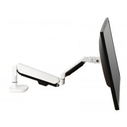 Gasfeder-Monitorarm SolidHand-BG01BW – Monitor in geneigter Position