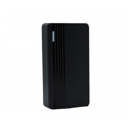 Frontansicht des RFID-Kartenlesers SecureEntry-CR10LF mit LED-Anzeige