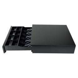 Offene Geldschublade mit 5 Banknoten- und 8 Münzfächern SecureTill-405F