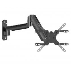 Wandhalterung für Monitor mit Gasfeder schwarz SolidHand-CGW01 – Seitenansicht ohne Bildschirm