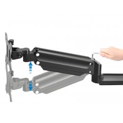Einfache Montage der Monitorhalterung SolidHand-CGW01 mit Handanpassung