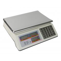 Elektronische Ladenwaage wagPRO-S40A mit LCD-Anzeige und Tastatur