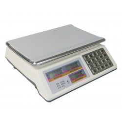 Kompakte Tischwaage wagPRO-S40A mit gut lesbarem Display