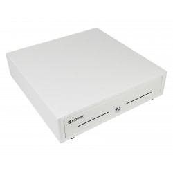 Weiße Kassenschublade HD-KER41W mit seitlichem Schlüssel