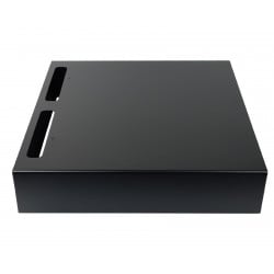 Schräge Ansicht der Kassenschublade SecureTill-460F mit sichtbarem Einsatz