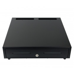 Seitenansicht der Kassenschublade SecureTill-460F mit abgeschrägten Kanten