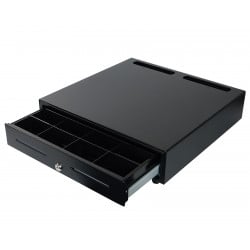 Kassenschublade SecureTill-460F mit geöffneter Münz- und Banknotenlade