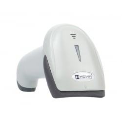 HD67W – Kabelgebundener, tragbarer USB-Laser-Barcodeleser mit heller Farbdarstellung