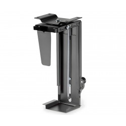 SolidHand-PC19 montiert unter einem Tisch mit PC-Gehäuse