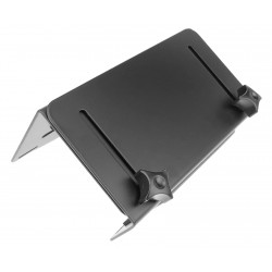 Wandhalterung mit montierten Gummifüßen für zusätzliche Stabilität