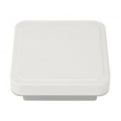 Weißes RFID-Lesegerät HD-RD06-UHF von oben – kompakte und elegante Bauform