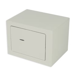 Kompakter Stahl-Safe SecureBox-10 mit geöffneter Tür