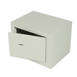 Safe SecureBox-10 – Tür geöffnet, Schlüssel daneben