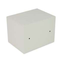 Safe SecureBox-10 – Rückansicht mit Befestigungslöchern