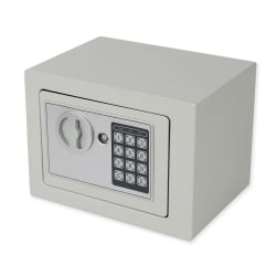 Sicherer Tresor SecureBox-20 mit elektronischem Schloss – linke Seitenansicht