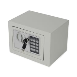 Geöffneter Tresor SecureBox-20 mit sichtbarem Zahlenschloss