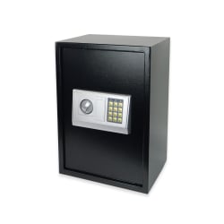 Stahltresor SecureBox-60 – Ansicht von vorne mit Zahlenschloss