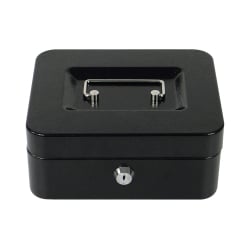 Kompakte Geldkassette HD-CB20-5 – Draufsicht mit Griff