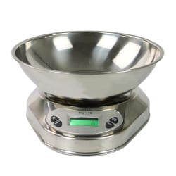 Digitale Küchenwaage wagPRO-K5C – Schale von oben sichtbar