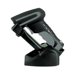 Funk-Barcode-Scanner HD9100B auf Dockingstation – seitlich