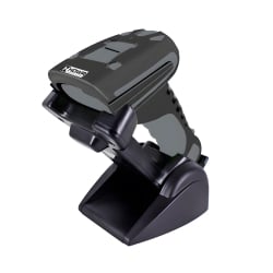 HD9100B Scanner auf Station – ergonomisches Design und Standfuß