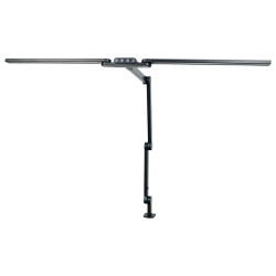 Schreibtischlampe LumixDesk-04 – Seitenansicht vollständig ausgeklappt