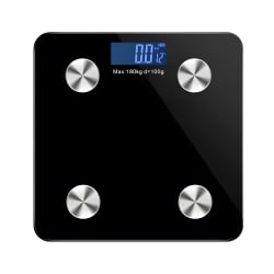 Digitale Personenwaage mit vier Messsensoren und BMI-Funktion